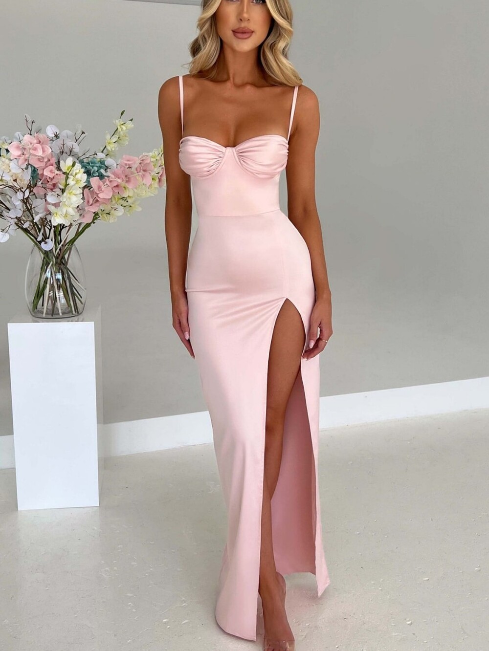 NWT Babyboo Alora Maxi Dress